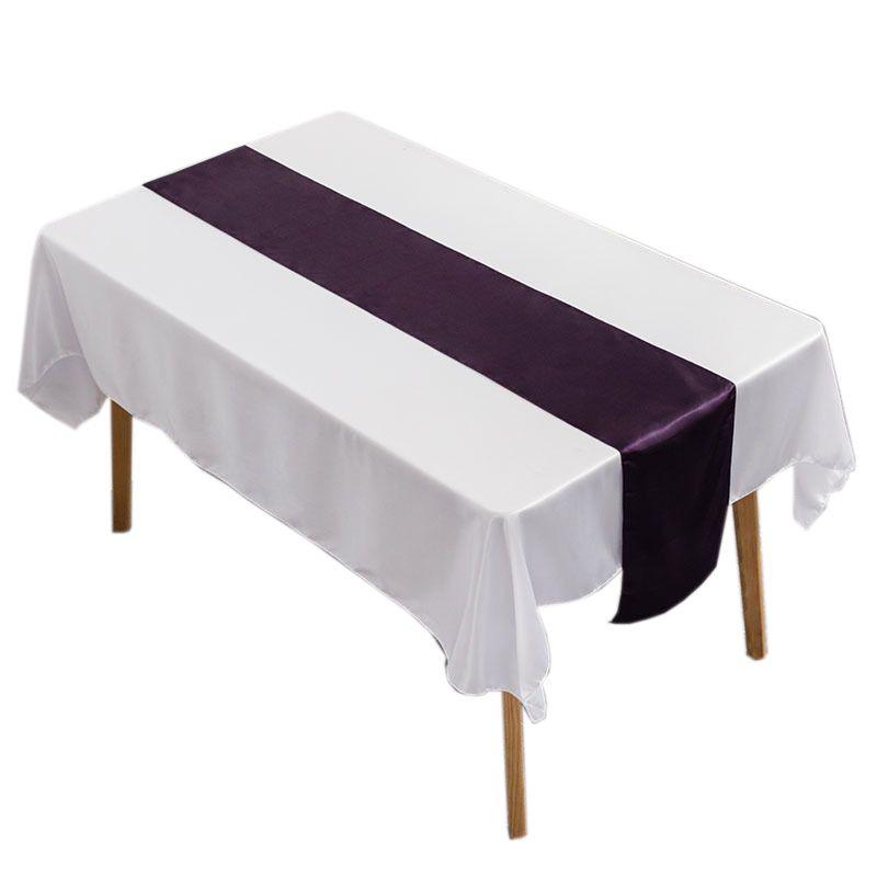 Silky-smooth Red Satin Table Runner Ideal For Celebrating Special Occasions