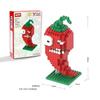 16 Stili Plants vs Zombies 2 Blocchi Saggezza Bambino Giocattolo Figura Girasole Sparasemi Ciliegio Testa di Ciliegio Zombie Gioco Regalo per Bambini