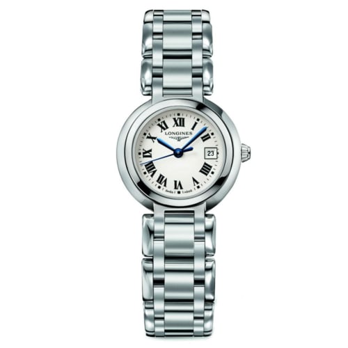 

Longines PrimaLuna Quartz Watch L8.110.4.71.6 Women s, Officially Imported, Silver