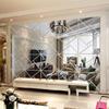 NEW 3D Square Wall Mirror Stickers Acrylic Self-Adhesive DIY Decal for TV Background Living Room Art Modern Home Decor