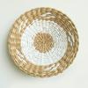 Moroccan Hand-Woven Straw Wall Hanging Decor