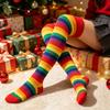Fingerless Gloves Arm Warmers Over-the-Knee Socks Halloween Costume Matching Thigh High Socks and Arm Sleeves, One Coordinated Set for Themed Setting,