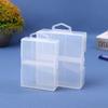 Battery Storage Holder Plastic Transparent Container For Maximum 24 X Aa Aaa Batteries Organizer Box Case