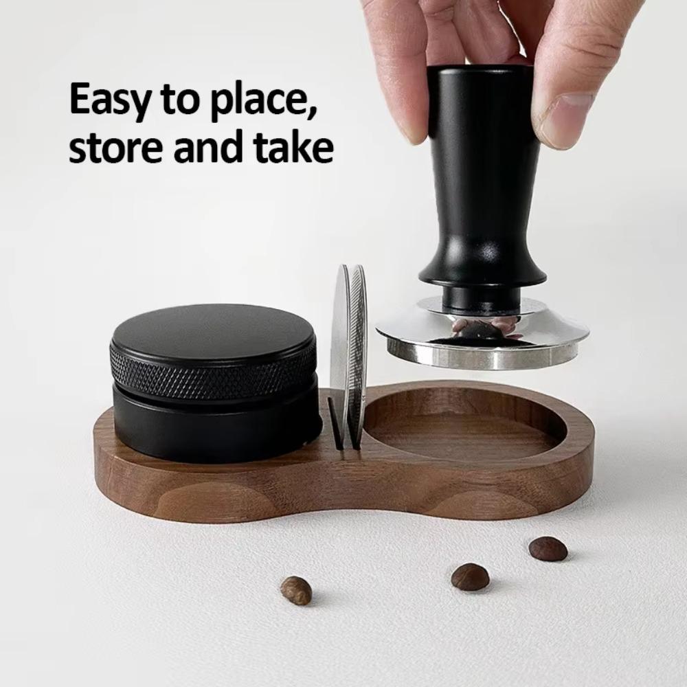 Kitchen Accessories Espresso Tamper Heat Resistance Coffee Maker Storage Base