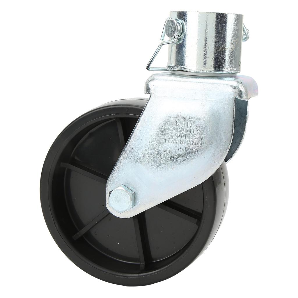 6in Trailer Swirl Jack Caster Wheel 1200 Lbs Capacity Detachable Swivel Castors for Camper Boat