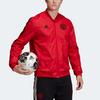 Adidas Manchester United Bunda s dlouhým rukávem na zip Pánské svrchní oblečení Červená DX9077