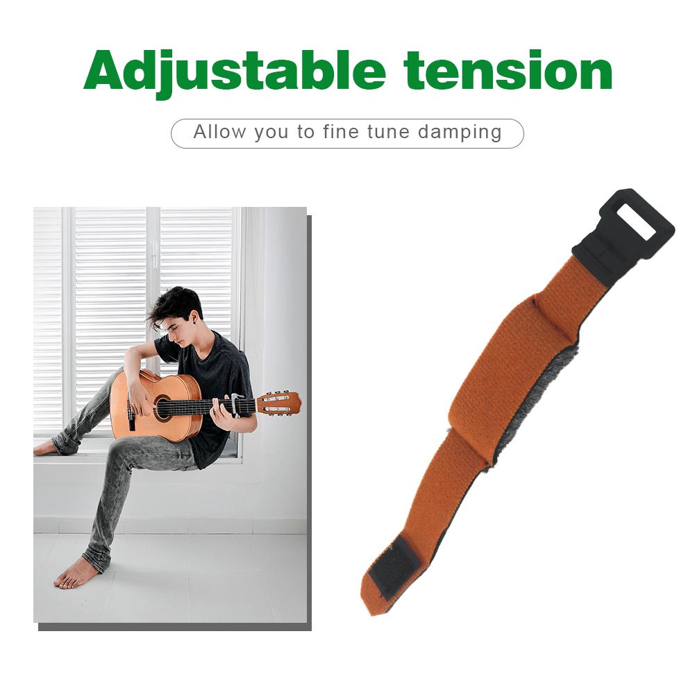 Guitar Beam Tape Easy To Use Guitar Strings Noise Damper Muter Wraps Stringed Instruments Accessories for Bass Ukulele