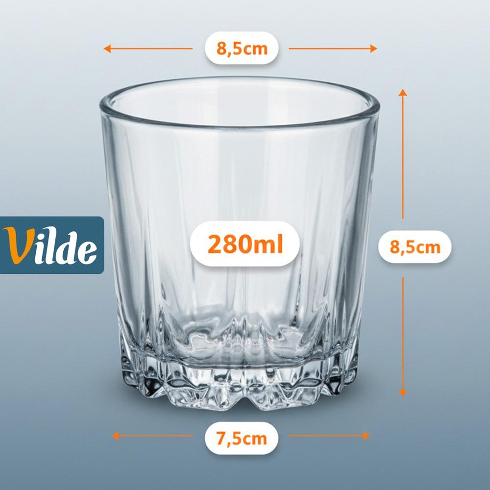 Whiskey Glasses 280 Ml 12 Pcs.