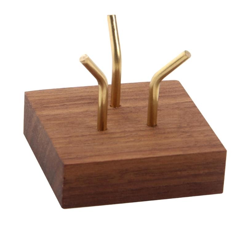 

Деревянная подставка для драгоценных камней, художественные ископаемые, коллекция камней, держатель для геодезических образцов, подставка для минералов, украшение для дома S