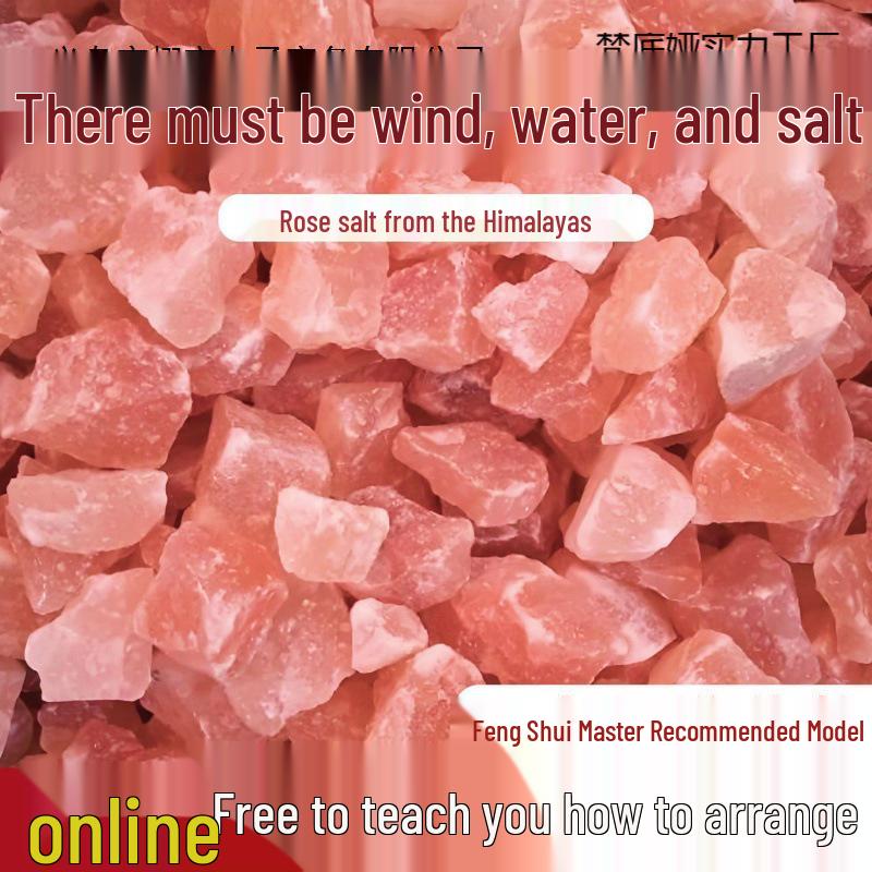 Himalayan Rose Salt Purification Stones – Natural Room Ornaments and Cleanse Blocks