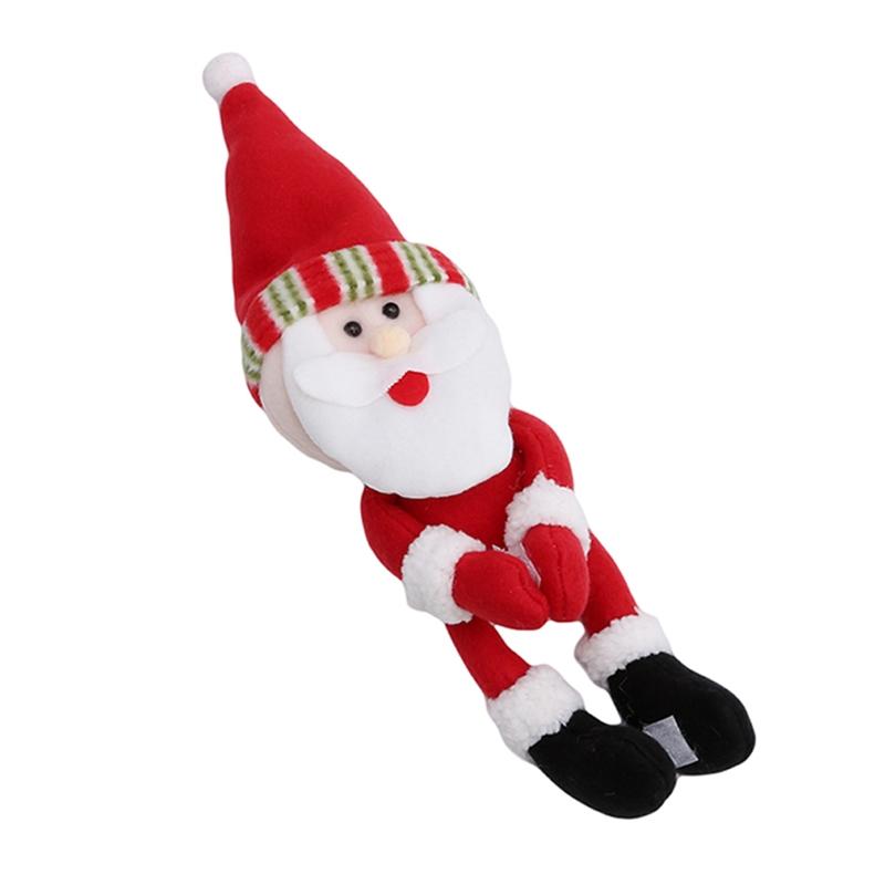 Elf Wine Bottle Dust Cover Ornaments Snowman Champagne Bottle Set Bar Restaurant Decorative Xmas Christmas Party Home Decoration