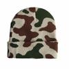 Outdoor Ear Protection Warm Knitted Beanie Hat Acrylics Jacquard Cuffed Custom Hip Hop Beanie Hat