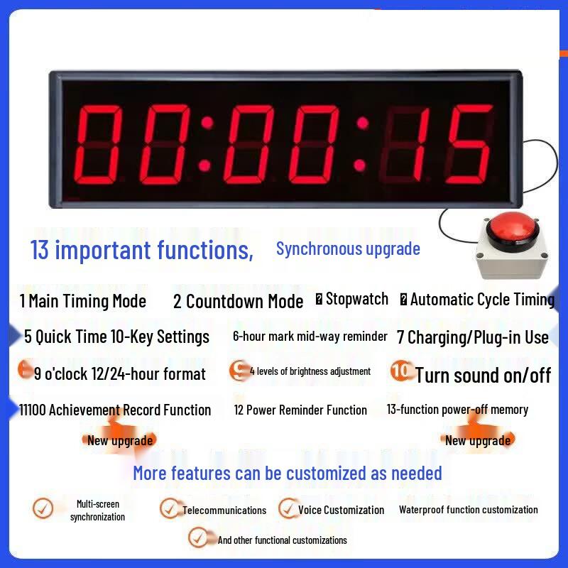 Zhihuixing Elektronische Klap Timer voor Competitietraining