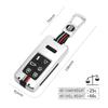Interior Mouldings 5/6 Buttons Zinc Alloy Car Key Case Cover Protect Shell Fob Fob For Volvo XC60 V60 S60 S80 XC70 V40 Car Key D