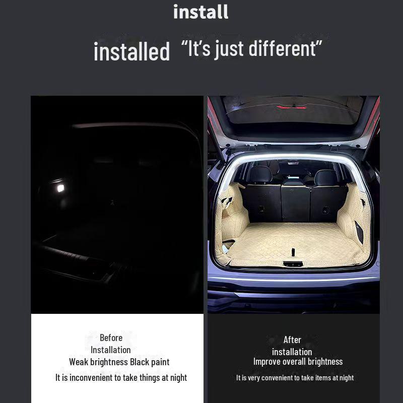 Geely Xingyue L LED Trunk and Atmosphere Light Strip for Easy Installation In Xingyue, Boyue, and Binyue Models