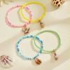 Bohemian rice bead bracelet shell jewelry female starfish bracelet niche high-end light luxury jewelry
