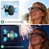 Privacy Camera Cover for Meta Smart Glasses, Signal Friendly Light Dimmable Glasses Accessory Sticker with Snap And Slide Design, Easy Install Lens