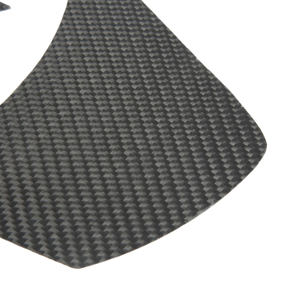 Inside Door Barrel Covers Carbon Fiber Left Right Door Bowl Trim Sticker Replacement for NISSAN 370Z Z34