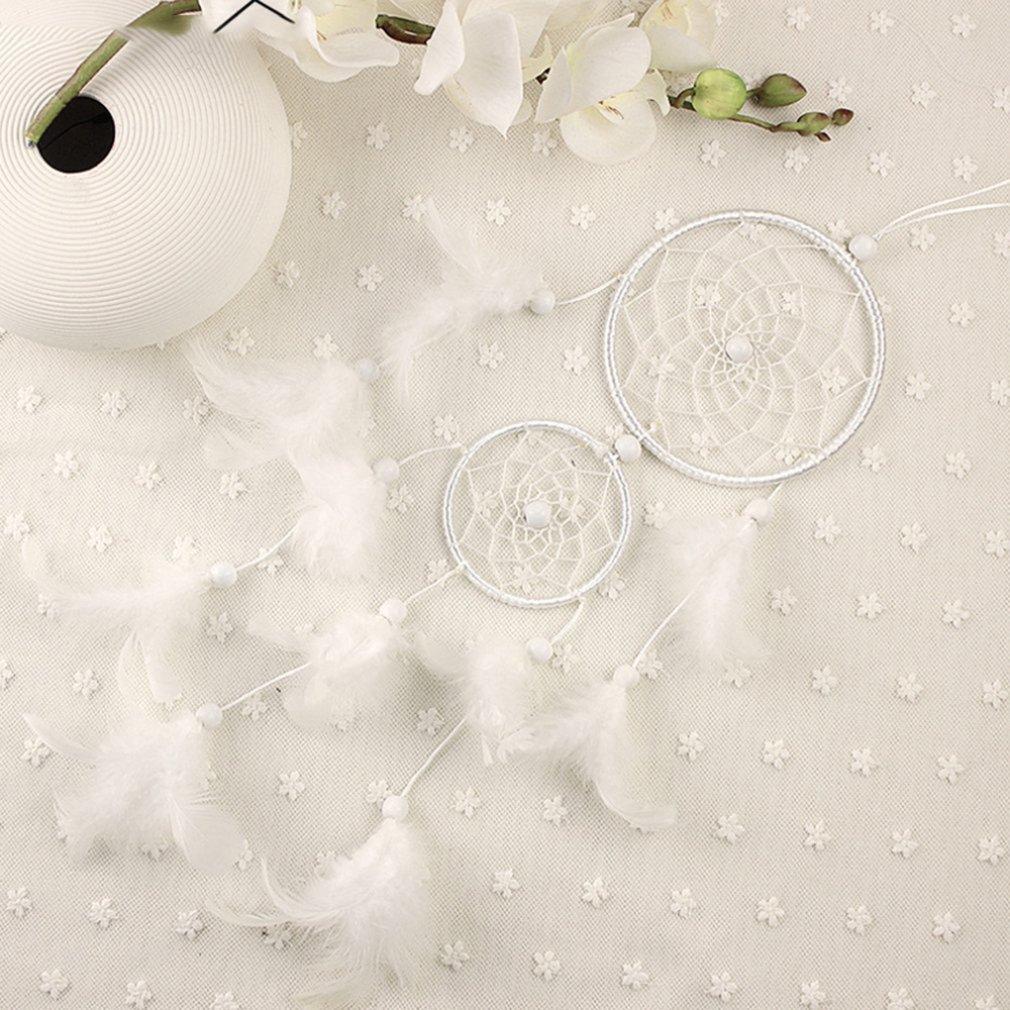 New Dream Catcher Feather Weaving Crafts Dream Catcher Aerial Charm Creative Dream Catcher Wind Chimes Home Room Decorations
