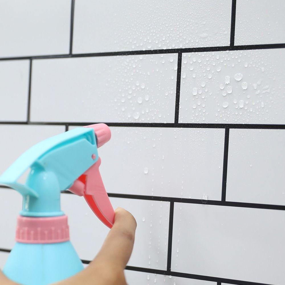 3D Effect Wall Renovation For Kitchen DIY Decorative Decorative Film Tile Wall Stickers Wallpaper