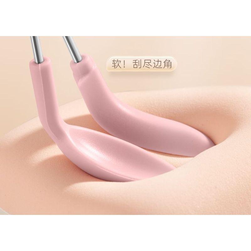 SIMBLER - Retractable Silicone Makeup Spatula / Spoon / Set