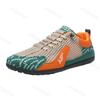 Summer Men's Flat Shoes 2025 New Breathable Mesh Sport Casual Shoes Fashion Non-slip Board Shoes Trendy Zapatillas De Hombre