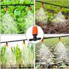 Automatic Garden Misting System 30 Meter, Fog Nozzle Irrigation Kit With Adjustable Spray,For Efficient Plant Watering