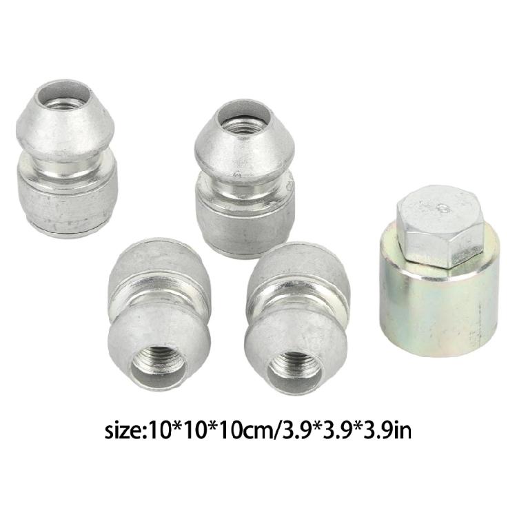 Auto Accessories LR031381 LR086417 LR086417G T4A1983 Locking Wheel Nut Wheel Nut Lock for Discovery Sport Freelander 2