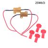 2Sets Car LED Canbus Decoder - 10/25/50W 6/8/25/39Ohm Load Resistors for Auto Turn Signal Lantern & License Plate Lamp