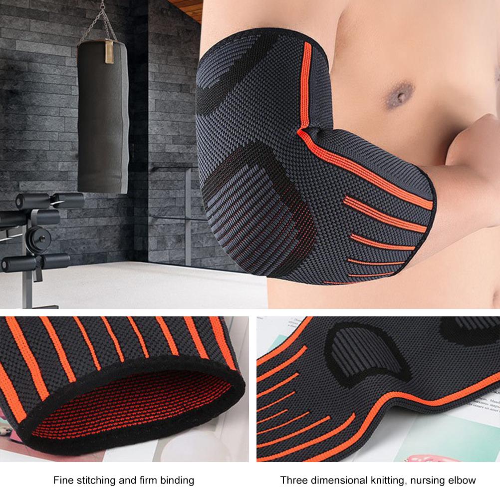 Elbow Brace Knit Elastic Sports Elbow Support Sleeve for Tennis Elbow  Elbow Workouts Weightlifting Outdoor Running