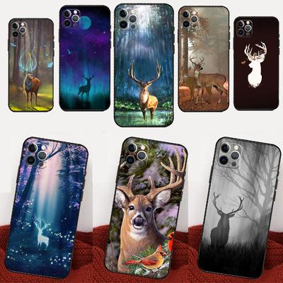 Animal Deer Art For Xiaomi Redmi Note 14 Pro 9 10 11 12 13 15 Pro Plus Case For Redmi 15 15C 14C 12C 10C 13C