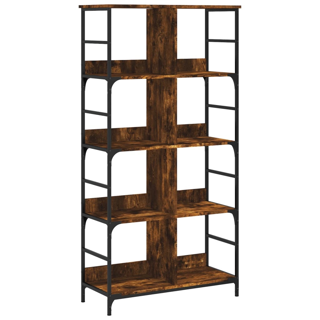 Bookshelf Smoked Oak 78.5 x 33 x 153 cm Wood Based Panel