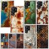 Vintage Industrial Style Rusty Pattern Phone Case For Samsung Galaxy S26 S25 Edge S24 FE S23 S22 Ultra S21 Plus S20 + Art Fundas