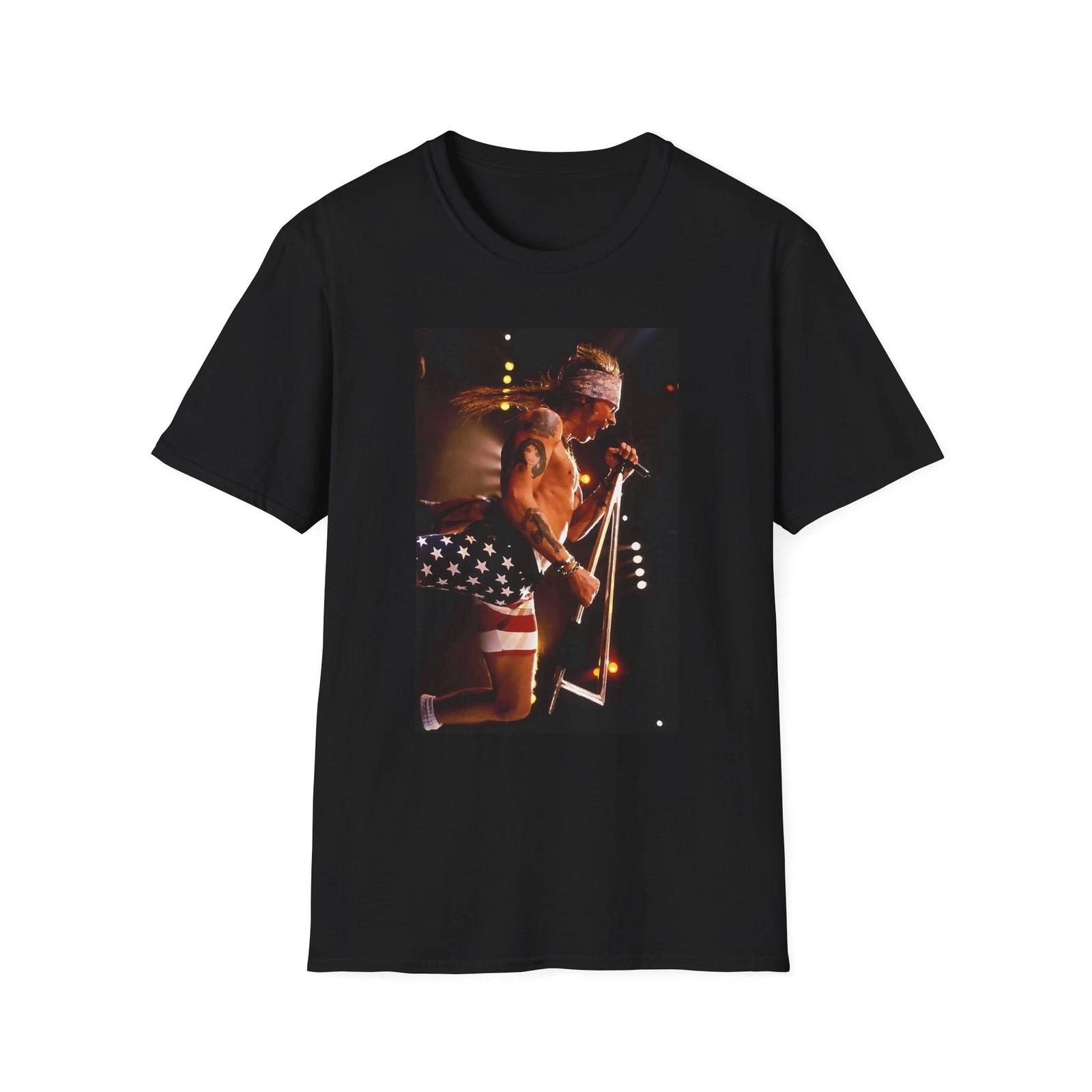 Axl Rose Guns and Roses, Graphic T-Shirt | Rock Band Tee 3XL