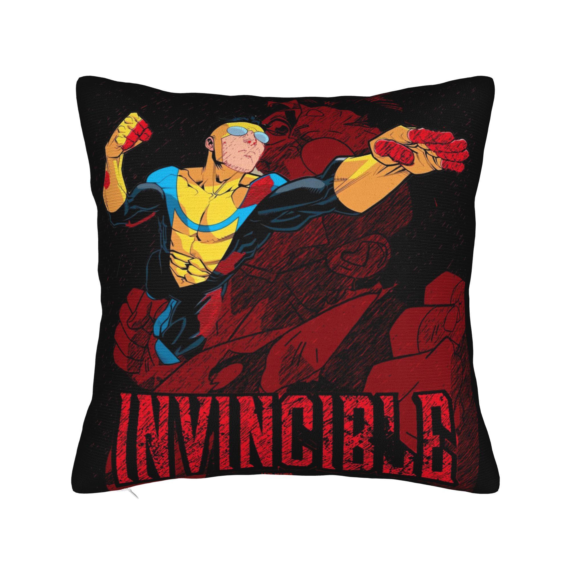 Invincible Thragg Pillow Case Soft Pillow Cover Vintage Pillowcases For Sofa Car Home Decor 30cmx30cm
