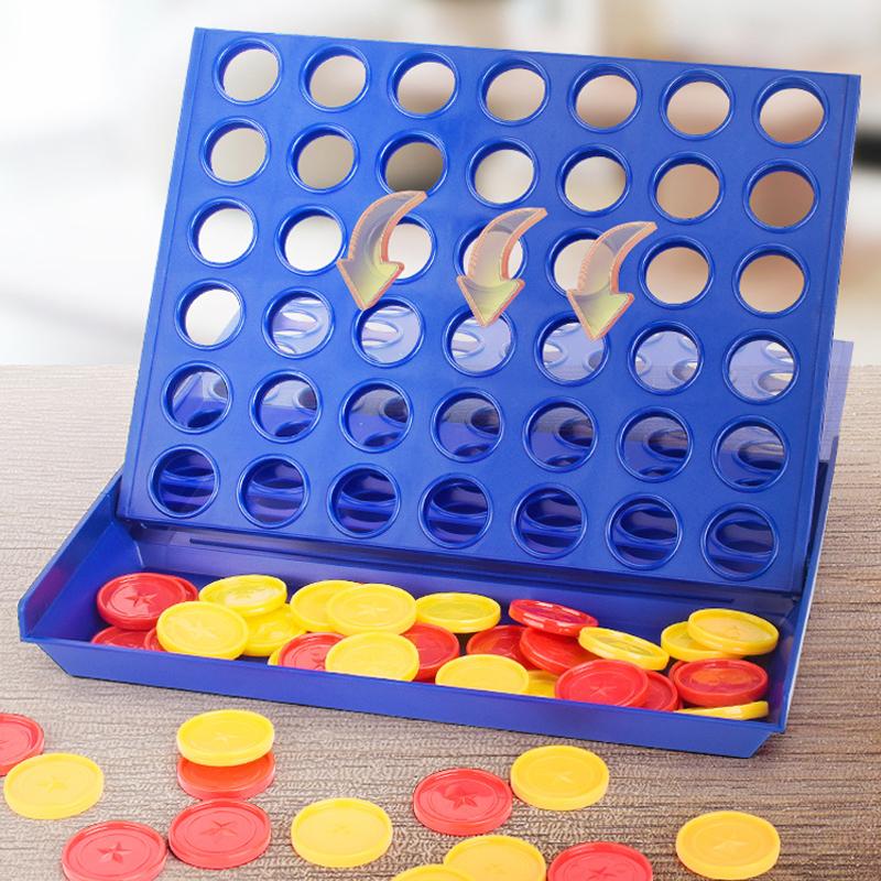 Four In A Row Bingo Chess Connect Classic Family Board Game Toys Fun Educational Toy For Kids Children Entertainment Game
