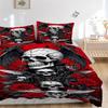 3pcs Skull Roses Bedding Set. Soft and Comfortable with No Core Included (1x Duvet Cover + 2x Pillow Covers) yy251009246