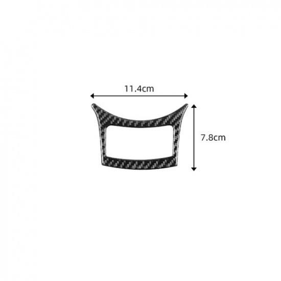 Carbon Fiber Gear Shift Console Button Cover Trim For Toyota 86 Subaru BRZ 17+