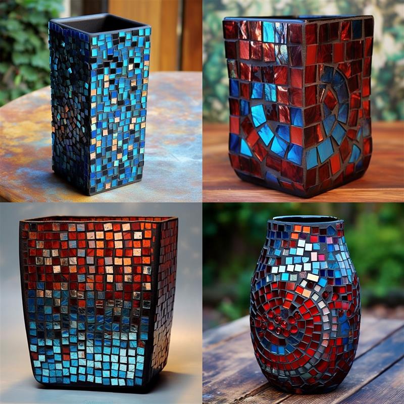 3D samoprzylepne prawdziwe szklane rzemiosło Mini kwadratowe lustra mozaikowe płytki naklejki łazienka DIY ręcznie robione rzemiosło dekoracja domu tworzenie