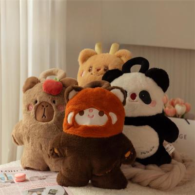Baby Warmer Charging Doll Panda Hot Water Bag Double Hand Plush Removable Hand Warmer Cartoon