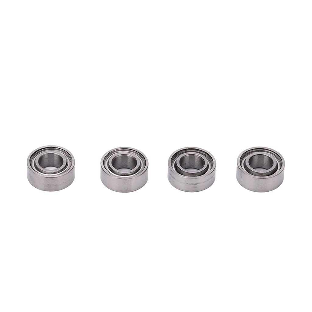 4Pcs Stainless Steel Ball Bearings 5x10x4mm for Arrma 3S 1 10 Remote Control Cars