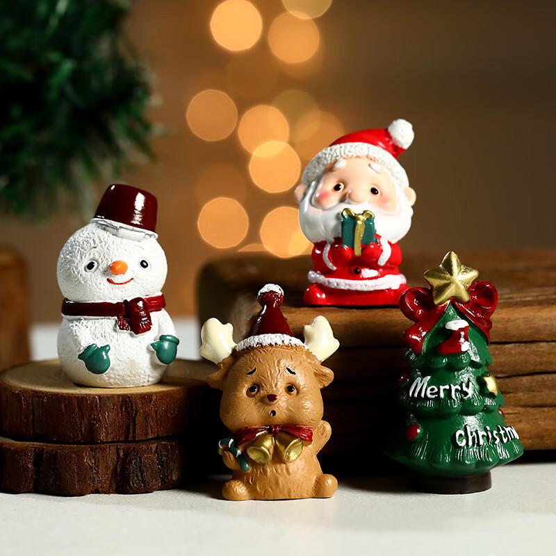 

Christmas Santa & Snowman Figurines