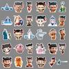 89 Nezha Stickers for Journals, DIY Decoration, Childlike Animation for Laptops & Water Bottles