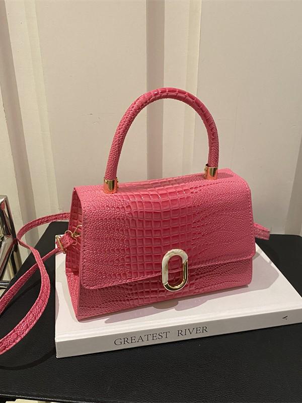 Women's 2024 Fashion Niche Textured Small Square Bag - Versatile Shoulder & Crossbody Handbag