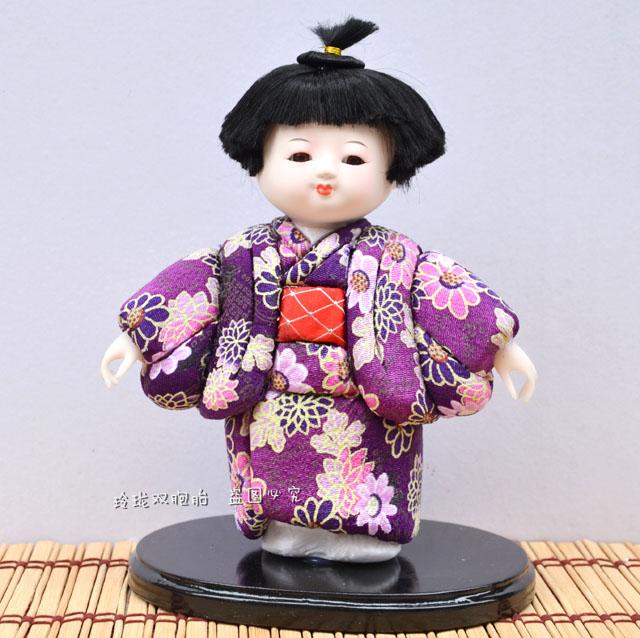 Retro Japanese geisha Doll Action figures Kimono Statue Figurines Ornaments for Home Room Hotel Desk Cabinets Decor Crafts Gift