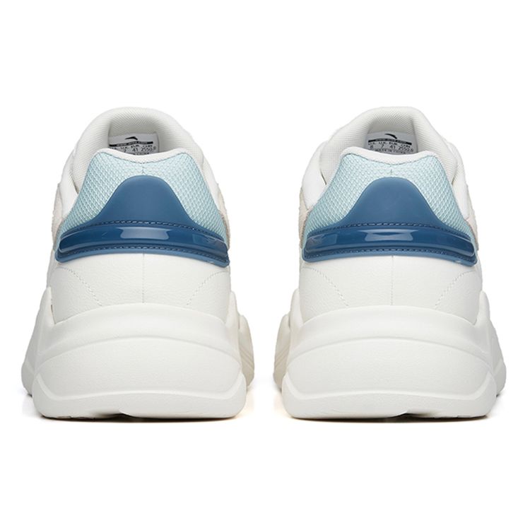 Anta Pantofi casual retro sport cu absorbție de șoc, antiderapanți, rezistenți la uzură, cu talpă joasă, bărbați, adidași, alb, albastru, gri, 912238830-2