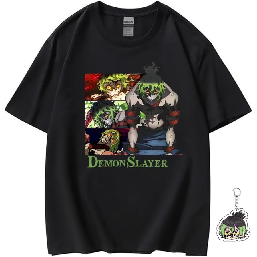 

SodaMeow Demon Shirt Women Men Anime T-Shirt Kimetsu Tee Unisex Nezuko Muichiro Mitsuri Akaza XXXXXL різнокольоровий