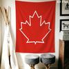 Canada Soccer Wall Tapestry Aesthetic Wall Hanging Printed Fabric Blanket Decorative Tapestries for Bedroom Living Room Home Decor