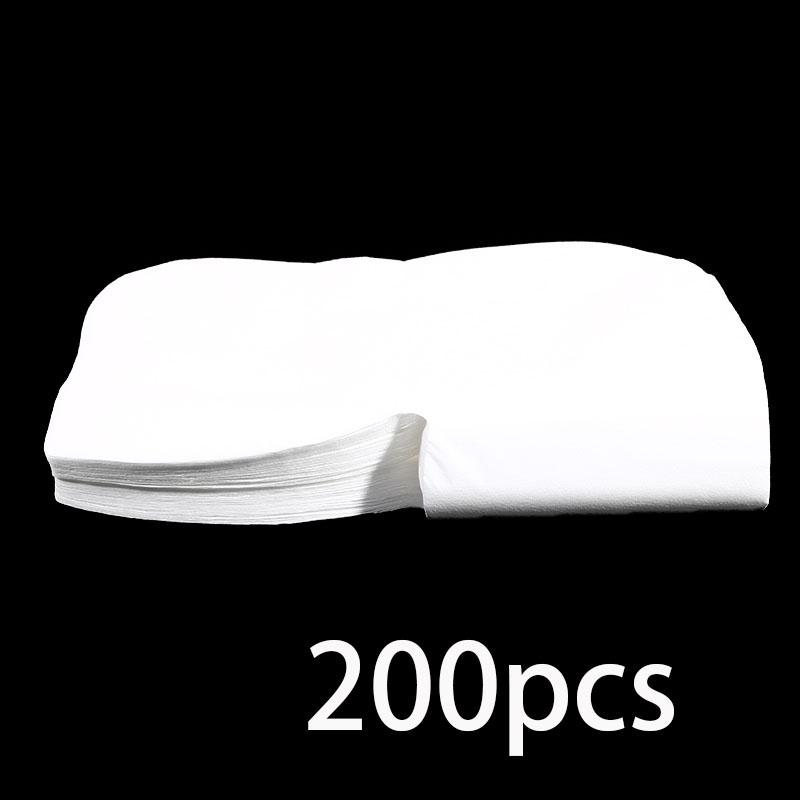100/200Pcs Disposable SPA Face Massage Pad Beauty Salon Massage Headrest Pad Cotton Pillow Towel Cover Face Skin Care Tool