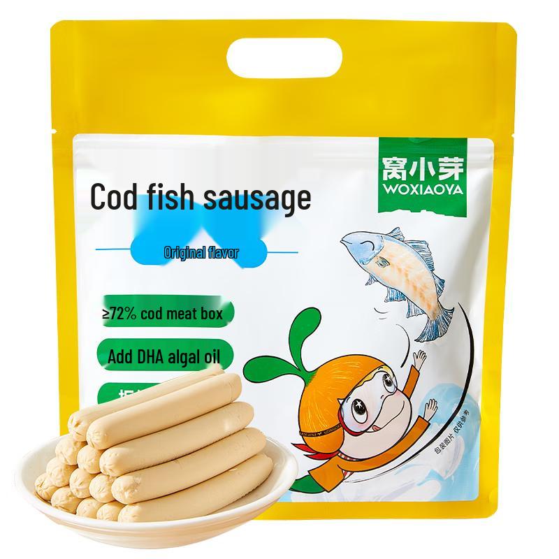 Wo Xiaoya Cod Fish Sausages for Kids
